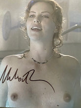 Charlize Theron signed photo